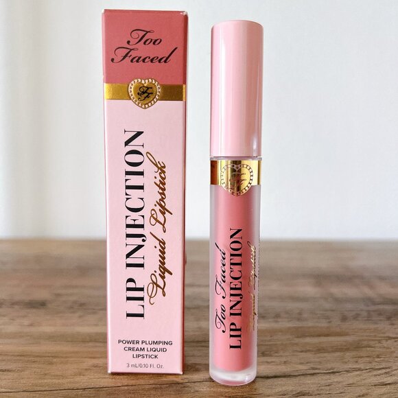 Too Faced Lip Injection Power Plumping Cream Liquid Lipstick - Size Queen - Picture 1 of 3